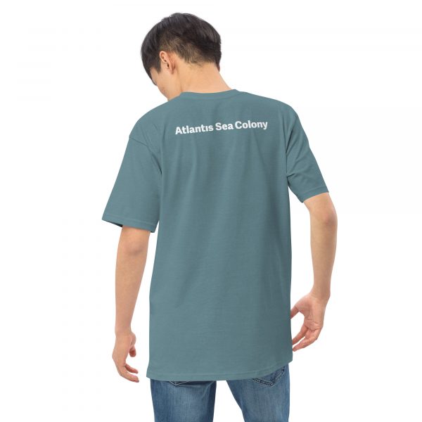 Men’s premium heavyweight tee - ASC logo front & text on back - Image 28