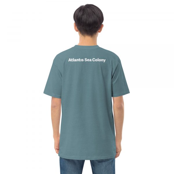 Men’s premium heavyweight tee - ASC logo front & text on back - Image 27
