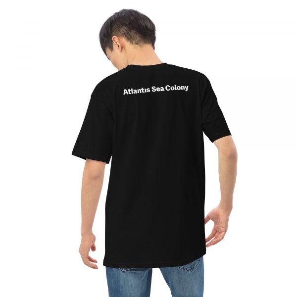 Men’s premium heavyweight tee - ASC logo front & text on back - Image 7