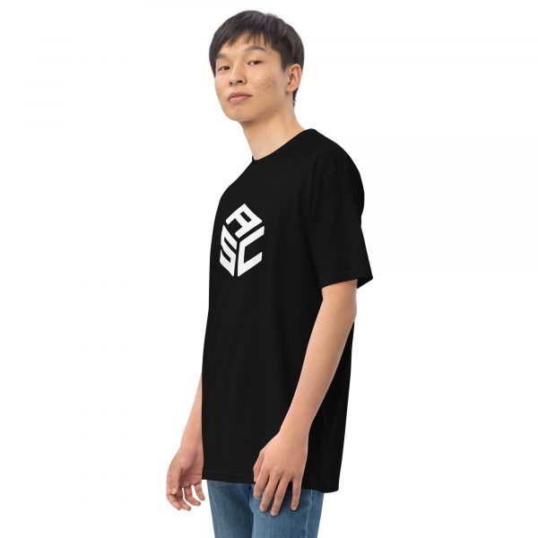 Men’s premium heavyweight tee - ASC logo front & text on back - Image 3