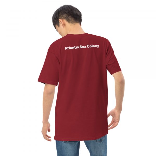 Men’s premium heavyweight tee - ASC logo front & text on back - Image 21