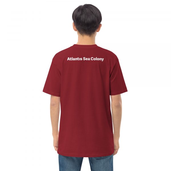 Men’s premium heavyweight tee - ASC logo front & text on back - Image 20