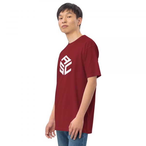 Men’s premium heavyweight tee - ASC logo front & text on back - Image 17
