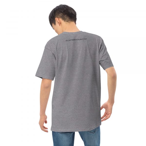 Men’s premium heavyweight tee - ASC vertical text - Image 21