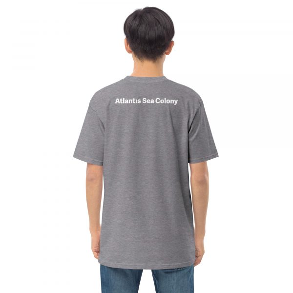 Men’s premium heavyweight tee - ASC logo front & text on back - Image 34