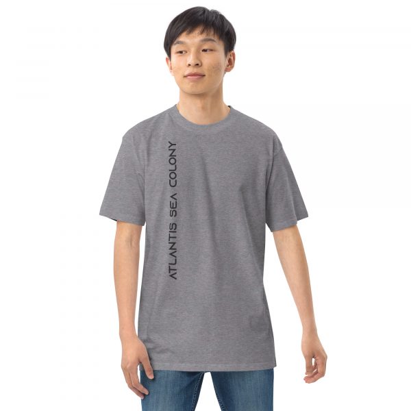 Men’s premium heavyweight tee - ASC vertical text - Image 19