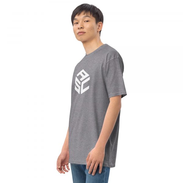 Men’s premium heavyweight tee - ASC logo front & text on back - Image 31
