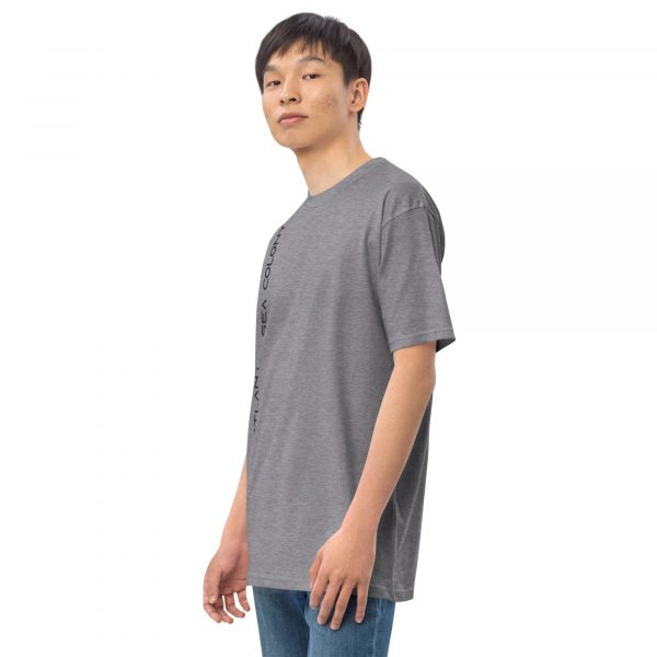 Men’s premium heavyweight tee - ASC vertical text - Image 17