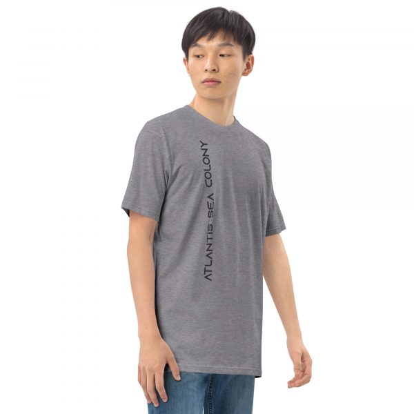 Men’s premium heavyweight tee - ASC vertical text - Image 16