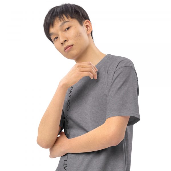 Men’s premium heavyweight tee - ASC vertical text - Image 18