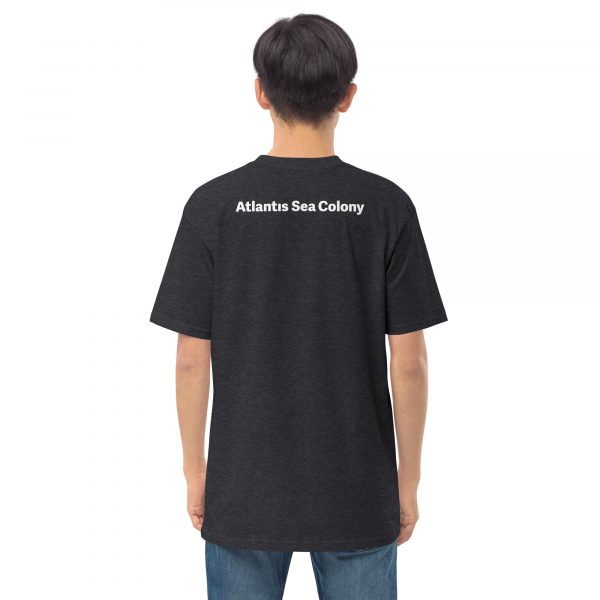 Men’s premium heavyweight tee - ASC logo front & text on back - Image 13