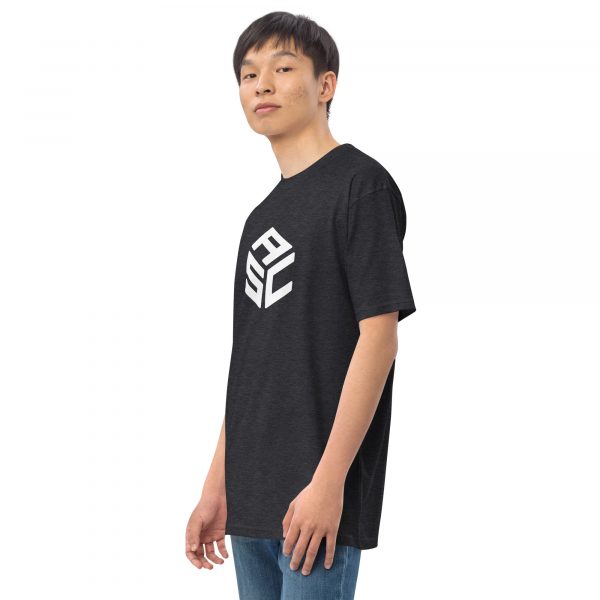 Men’s premium heavyweight tee - ASC logo front & text on back - Image 10