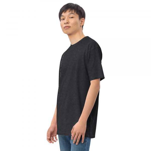 Men’s premium heavyweight tee - ASC vertical text - Image 10