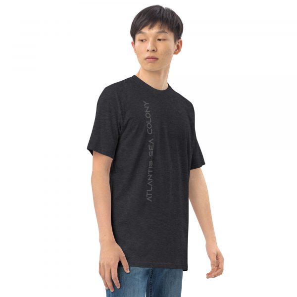 Men’s premium heavyweight tee - ASC vertical text - Image 9