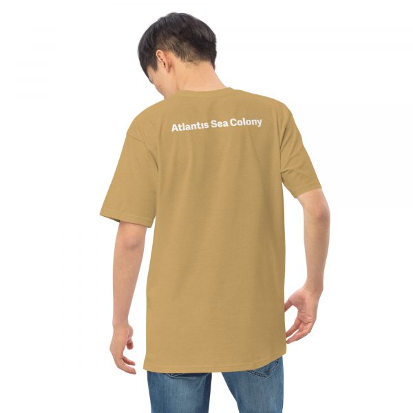 Men’s premium heavyweight tee - ASC logo front & text on back - Image 42