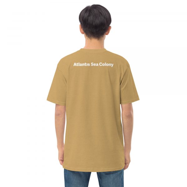 Men’s premium heavyweight tee - ASC logo front & text on back - Image 41