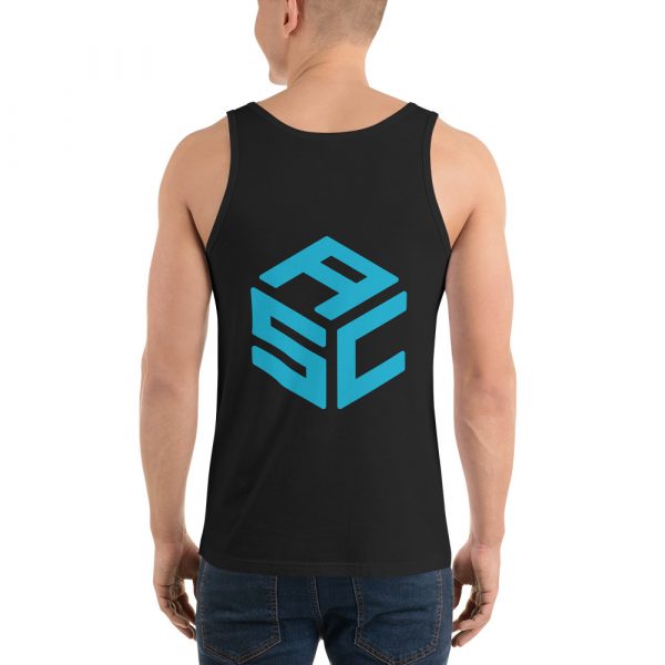 Unisex Tank Top - ASC blue logo on back - Image 2