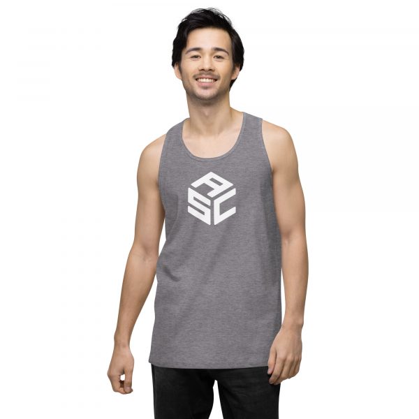 ASC 1 ATM Living Men’s premium tank top - Image 37