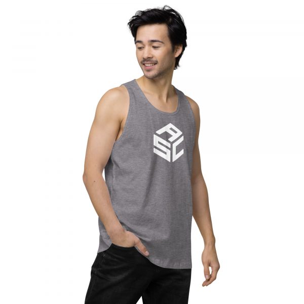 ASC 1 ATM Living Men’s premium tank top - Image 38