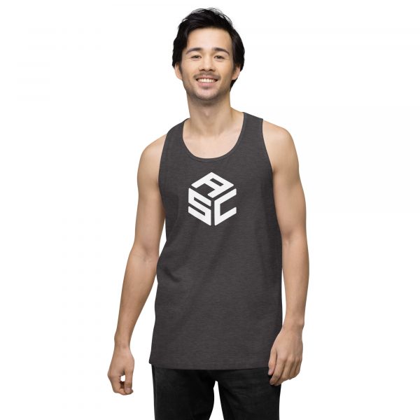 ASC 1 ATM Living Men’s premium tank top - Image 17