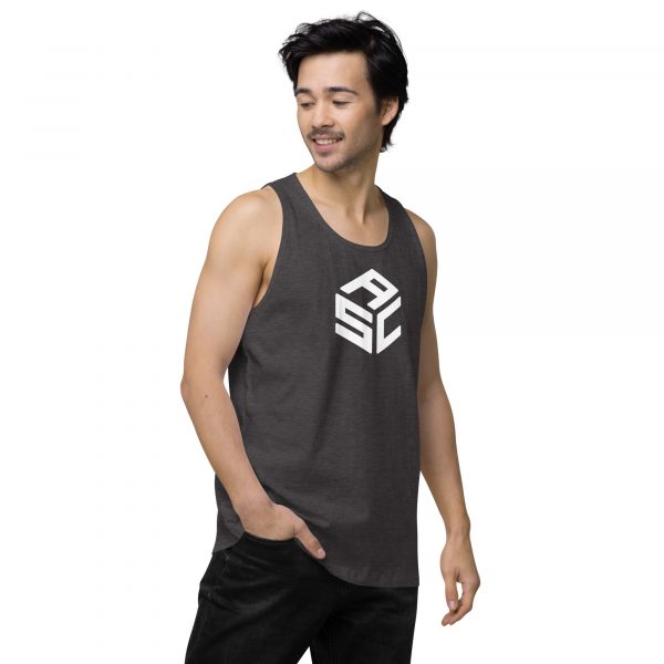 ASC 1 ATM Living Men’s premium tank top - Image 18