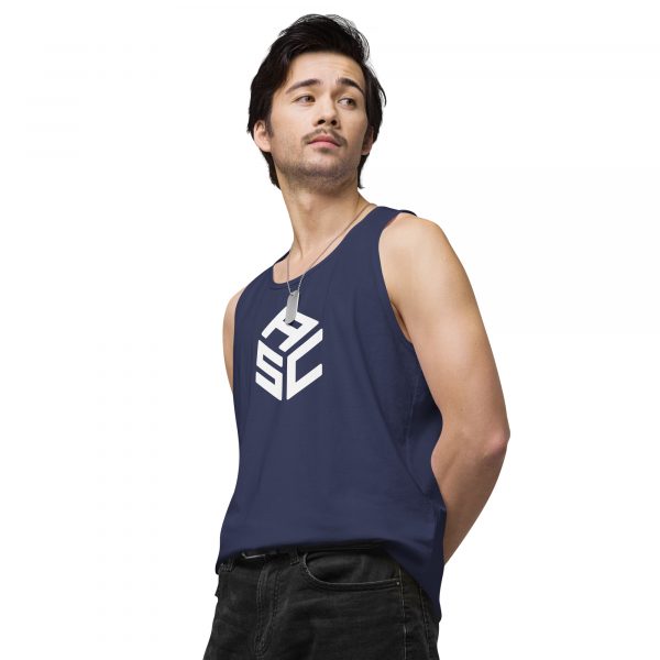 ASC 1 ATM Living Men’s premium tank top - Image 24