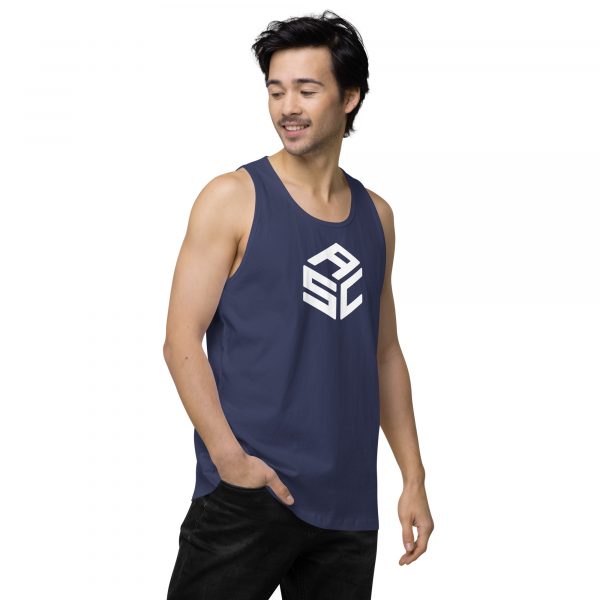 ASC 1 ATM Living Men’s premium tank top - Image 23