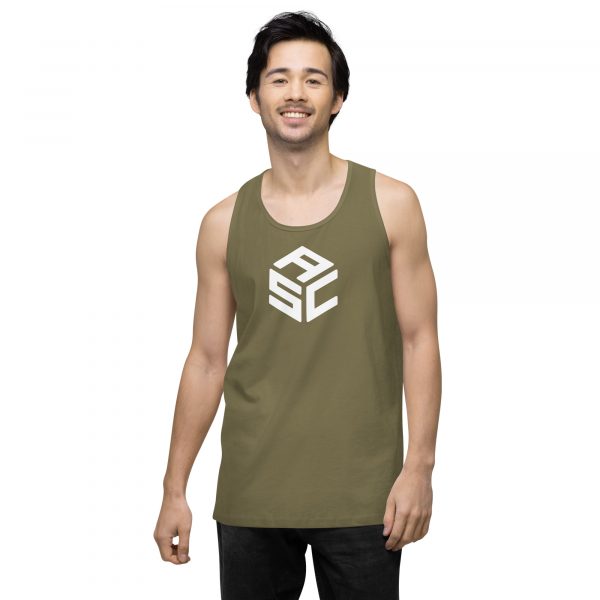 ASC 1 ATM Living Men’s premium tank top - Image 32