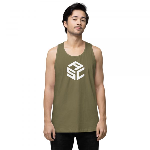 ASC 1 ATM Living Men’s premium tank top - Image 31
