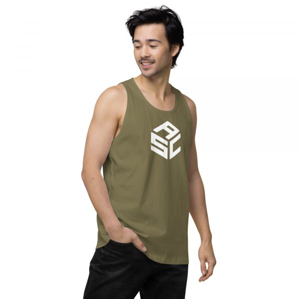 ASC 1 ATM Living Men’s premium tank top - Image 33