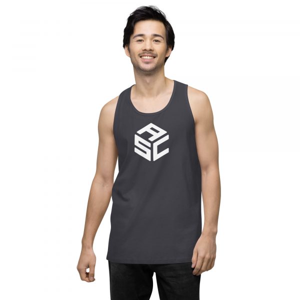ASC 1 ATM Living Men’s premium tank top - Image 27