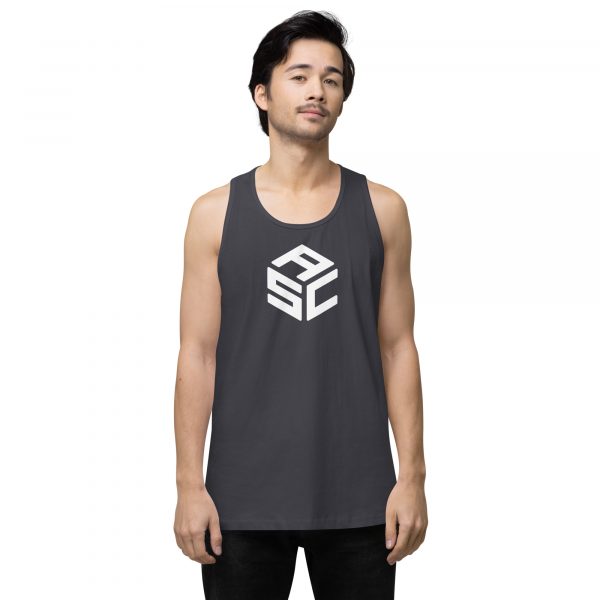 ASC 1 ATM Living Men’s premium tank top - Image 26