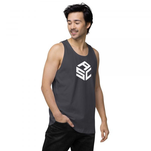 ASC 1 ATM Living Men’s premium tank top - Image 28