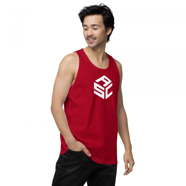 ASC 1 ATM Living Men’s premium tank top - Image 13
