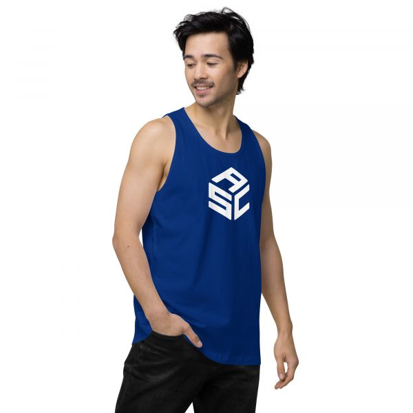 ASC 1 ATM Living Men’s premium tank top - Image 8
